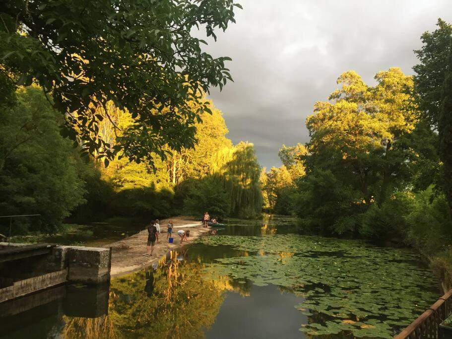 Annay-sur-SereinMagnifique Moulin Proche Chablis, Jacuzzi Et Riviere别墅 外观 照片