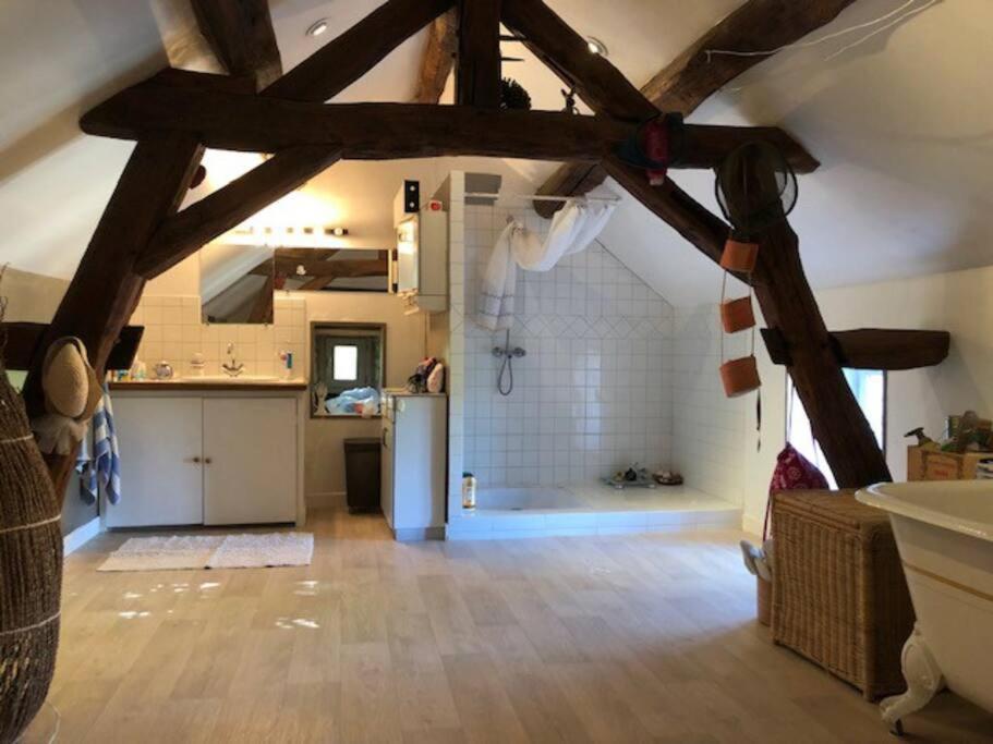 Annay-sur-SereinMagnifique Moulin Proche Chablis, Jacuzzi Et Riviere别墅 外观 照片